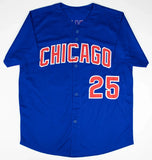 Rafael Palmeiro Signed Chicago Cubs Jersey (Beckett) 500 Home Run/3000 Hit Club