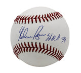 Nolan Ryan Signed Texas Rangers Rawlings OML White Baseball w- HOF 99 Insc