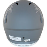 Julio Jones Autographed Atlanta Falcons F/S Slate Helmet Beckett 51896