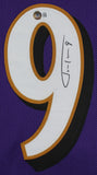 Justin Tucker Authentic Signed Purple Pro Style Jersey Autographed BAS Witnessed