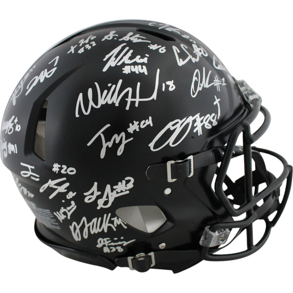 2024 Ohio State Buckeyes Team Signed Pro Helmet Natl Champs 20 Sig Beckett 50056