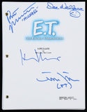 "E.T. The Extra-Terrestrial" Movie Script Signed By 4/ 1982 Classic Sci-Fi Movie