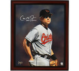 Cal Ripken Jr. Signed Baltimore Orioles Framed MLB Artwork with "HOF 2007"