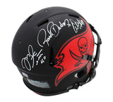 Sapp, Barber, Alstott Signed Tampa Bay Speed Authentic Eclipse NFL Helmet