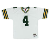 Brett Favre Signed Green Bay Packers Mitchell & Ness Legacy White NFL XL Jersey