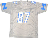 Detroit Lions Sam LaPorta Autographed Signed Gray Jersey Beckett Wit