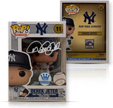 Derek Jeter Autographed Yankees Signed Baseball Funko Pop 11 MLB Hologram