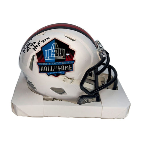 Ronnie Lott Autographed Hall of Fame Mini Helmet - BAS