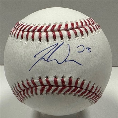 Brewers Outfielder JOEY WIEMER Signed Official MLB Baseball AUTO - JSA