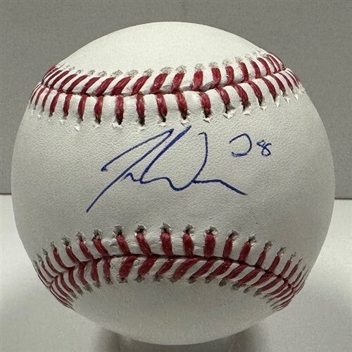 Brewers Outfielder JOEY WIEMER Signed Official MLB Baseball AUTO - JSA