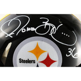 Jerome Bettis Signed Pittsburgh Steelers Authentic Helmet Beckett Witness 51680