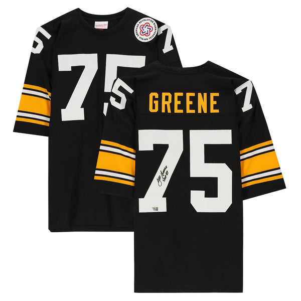 Joe Greene Autographed & Inscribed Steelers Mitchell & Ness Jersey Fanatics