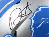 David Montgomery Autographed Detroit Lions F/S Speed Helmet - Beckett W Hologram