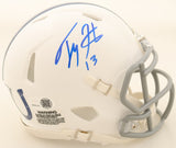 T.Y. Hilton Signed Indianapolis Colts 1956 Throwback Mini Helmet - JSA