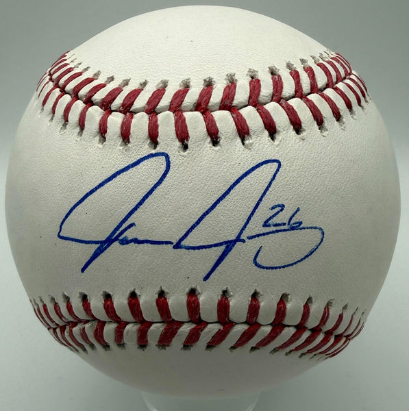 AARON ASHBY Signed Official MLB Baseball - Milwaukee Brewers - AUTO - BAS
