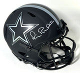 Cowboys MICHAEL IRVIN Signed Full Size ECLIPSE Speed AUTHENTIC Helmet AUTO - BAS
