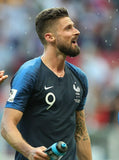 Olivier Giroud Signed France National Football Club Jersey (Beckett) Striker