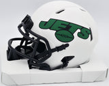 Michael Carter Autographed Jets Lunar Eclipse Speed Mini Helmet Beckett WM68438