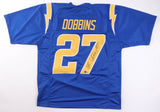 J. K. Dobbins Signed Los Angeles Chargers Jersey (Beckett) 2020 NFL Pick OSU /RB