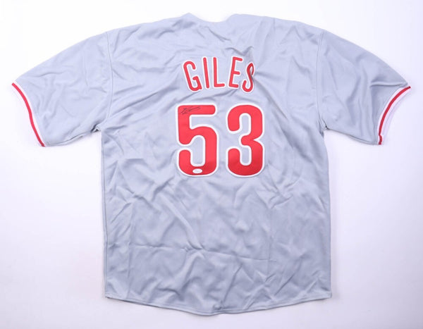 Ken Giles Signed Philadelphia Phillies Jersey (JSA COA) Closer 115 Career Saves