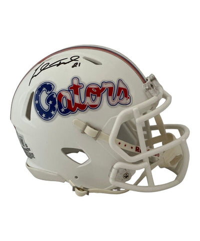 Fred Taylor Signed Florida Gators Stars&Stripes Mini Helmet Beckett 42078