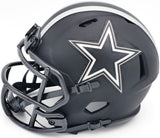 DEZ BRYANT AUTOGRAPHED COWBOYS ECLIPSE BLACK SPEED MINI HELMET BECKETT 230221
