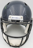 RUSSELL WILSON AUTOGRAPHED SEAHAWKS FULL SIZE HELMET IN GREEN RW HOLO 94105