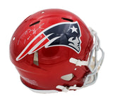 Tom Brady Signed New England Patriots Speed Authentic Flash NFL Helmet