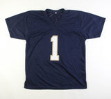 Lou Holtz Signed Fighting Irish Jersey (JSA) Head Coach 1988 National Champs
