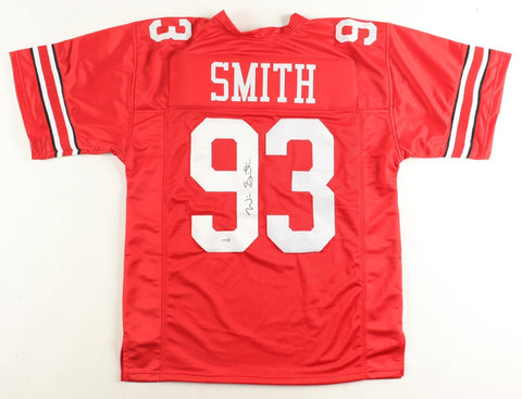 Will Smith Signed Ohio State Buckeyes Jersey (JSA COA) Super Bowl XLIV Champ /DE