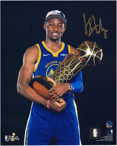 Jonathan Kuminga Golden State Warriors Signed 8x10 2022 Finals Champs Photo