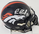 Bill Romanowski Signed Denver Broncos Mini-Helmet JSA COA/ 2xPro Bowl Linebacker