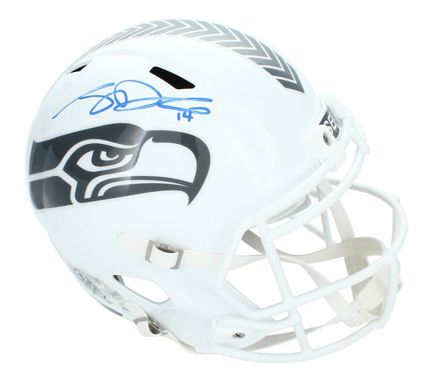 Sam Darnold Autographed Seahawks 2024 STS Full Size Speed Helmet Beckett