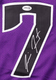 Jimmer Fredette Signed Sacramento Kings Jersey (JSA) 2011 1st Rnd NBA Draft Pick