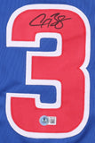 Alex Bregman Signed Chicago Cubs Blue Jersey (Beckett) 2xWorld Series Champ /3B