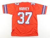 R J Harvey Signed Denver Broncos Jersey (JSA) Ex-UCF Running Back 2nd Round Pick