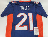 Aqib Talib Signed Denver Broncos Jersey (JSA COA) 5xPro Bowl (2013-2017) Def Bck