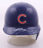 Sammy Sosa Signed Chicago Cubs Mini Batting Helmet (Schwartz COA) 600 H.R Club