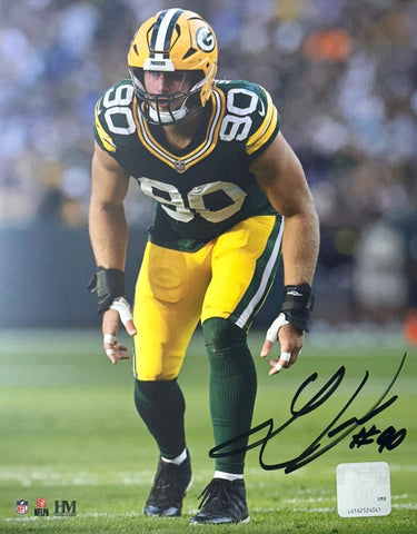 Green Bay Packers Defensive End LUKAS VAN NESS Signed 8x10 Photo #3 AUTO