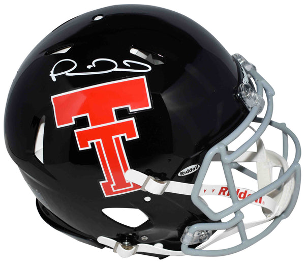 authentic texas tech football helmet PATRICK MAHOMES SIGNED TEXAS TECH RED RAIDERS THROWBACK AUTHENTIC HELM – Super Sports Center
