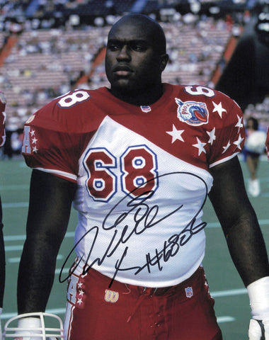 Will Shields Autographed Signed 8x10 Photo Kansas City Chiefs SKU #247428