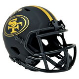 Nick Bosa San Francisco 49ers Signed Riddell Eclipse Mini Helmet BAS Beckett