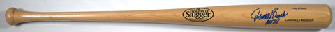 Johnny Bench Autographed Blonde Louisville Slugger Pro Baseball Bat HOF-Fanatics