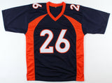 Clinton Portis Signed Denver Broncos Jersey (Schwartz COA) 2xPro Bowl R.B.