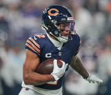 D. J. Moore Signed Chicago Bears 42" x 34" Framed Jersey (JSA COA) All Pre W.R.