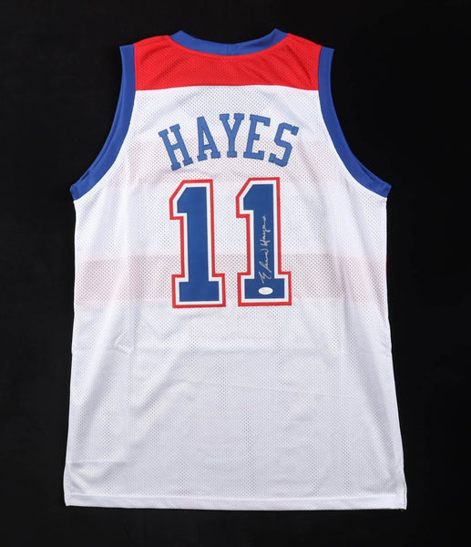 Elvin Hayes Signed Washington Bullets Jersey (JSA COA) 1978 NBA Champions/ Big E