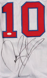 Dennis Rodman Signed Detroit Pistons White Jersey (JSA COA) 5xNBA Champ The Worm