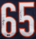 Patrick Mannelly Signed Jersey Insd "100 Greatest Bears" (Schwartz) Long Snapper