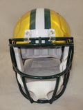 JORDAN LOVE SIGNED GREEN BAY PACKERS F/S CHROME SPEED REPLICA HELMET JSA COA