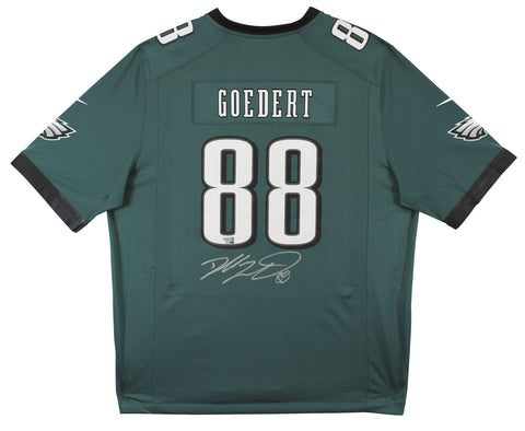Eagles Dallas Goedert Authentic Signed Green Nike Game Jersey Fanatics